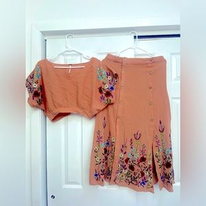 Free people two piece set